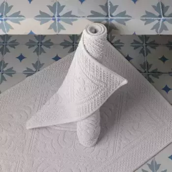 Коврик для ванной Vivaraise, белый