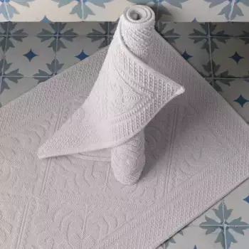 Коврик для ванной Vivaraise, белый