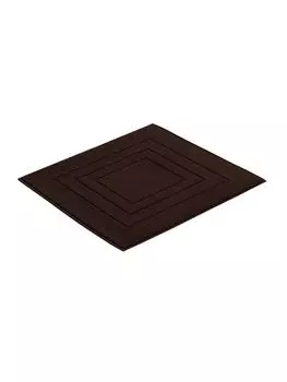 Коврик для ванной Vossen Feeling color темно-коричневый размер 60х60 см