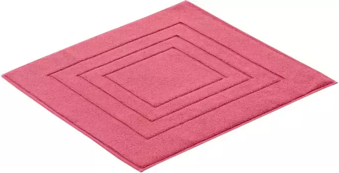 Коврик для ванной Vossen "Feeling" хлопковый 60х60 см, цвет marone