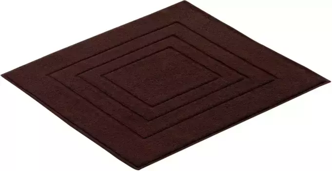 Коврик для ванной Vossen "Feeling" прямоугольный (60х100 см), темно-коричневый
