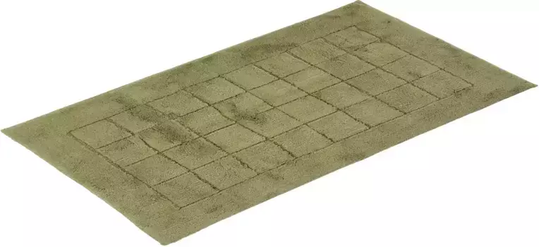 Коврик для ванной Vossen Эксклюзив с нескользящим покрытием 55х65 см, цвет alpine green