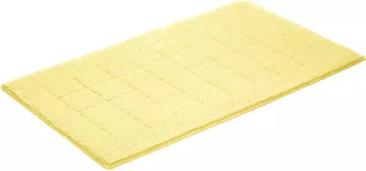 Коврик для ванной Vossen "Эксклюзив" с нескользящим покрытием 55х65 см, цвет citro