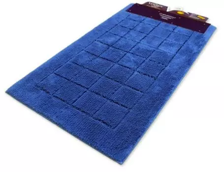 Коврик для ванной Vossen Эксклюзивный цвет темно-синий размер 60х100см