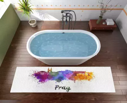 Коврик для ванной Wallario