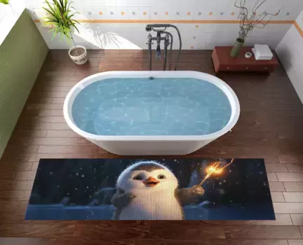 Коврик для ванной Wallario