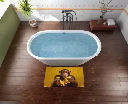 Коврик для ванной Wallario