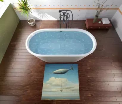 Коврик для ванной Wallario