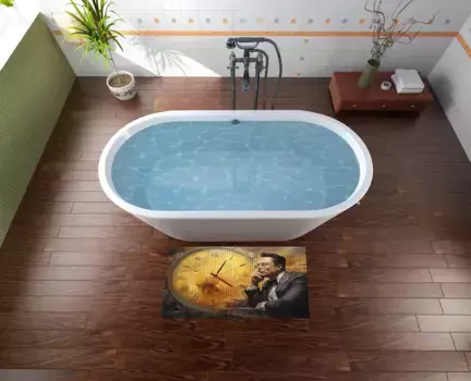 Коврик для ванной Wallario