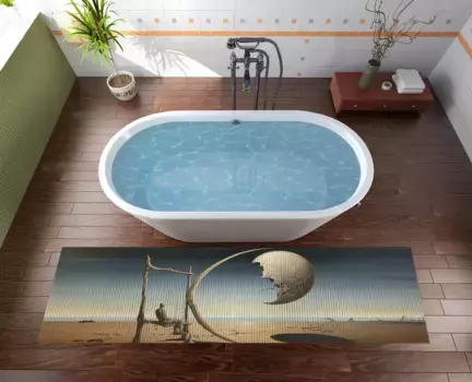 Коврик для ванной Wallario