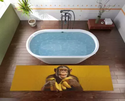 Коврик для ванной Wallario