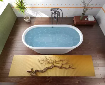 Коврик для ванной Wallario