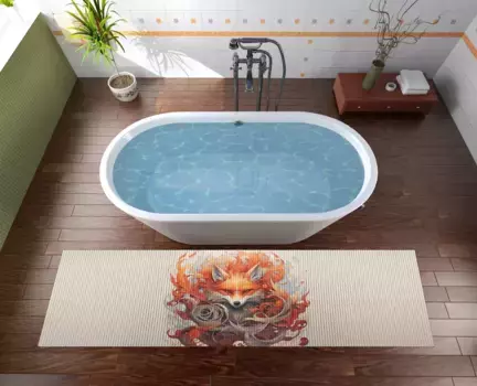 Коврик для ванной Wallario