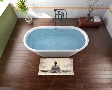 Коврик для ванной Wallario