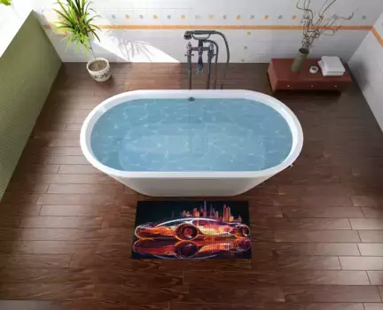 Коврик для ванной Wallario