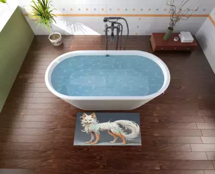 Коврик для ванной Wallario