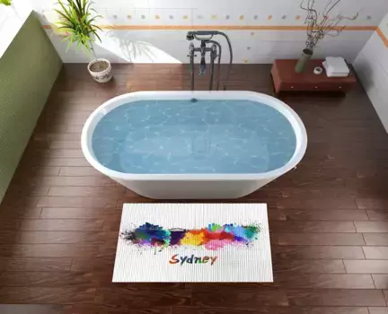 Коврик для ванной Wallario