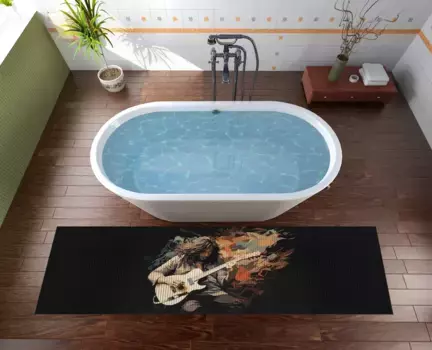 Коврик для ванной Wallario