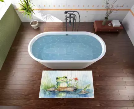Коврик для ванной Wallario