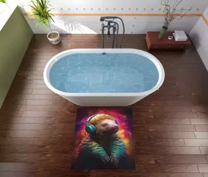 Коврик для ванной Wallario