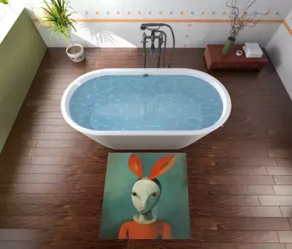 Коврик для ванной Wallario