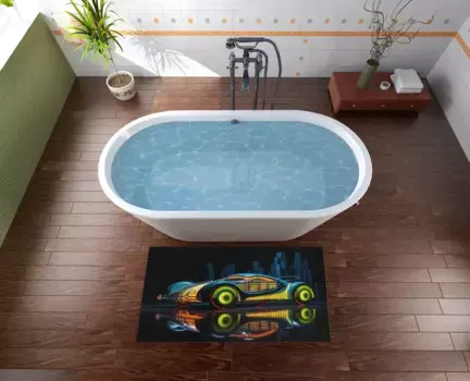 Коврик для ванной Wallario