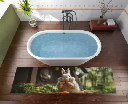 Коврик для ванной Wallario