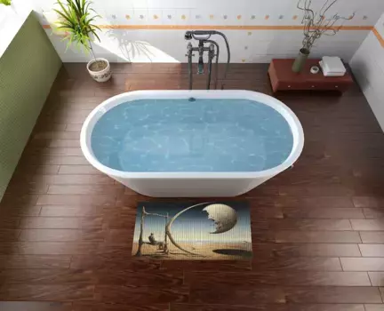 Коврик для ванной Wallario