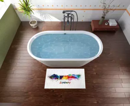 Коврик для ванной Wallario