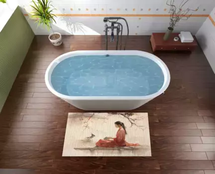 Коврик для ванной Wallario