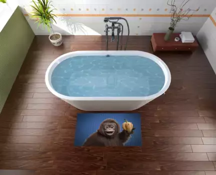 Коврик для ванной Wallario