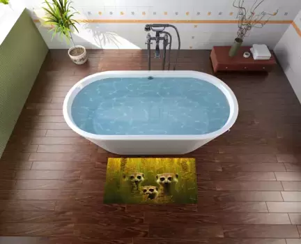 Коврик для ванной Wallario