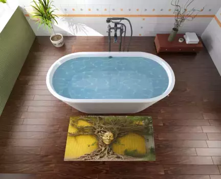 Коврик для ванной Wallario