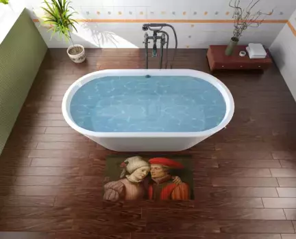 Коврик для ванной Wallario