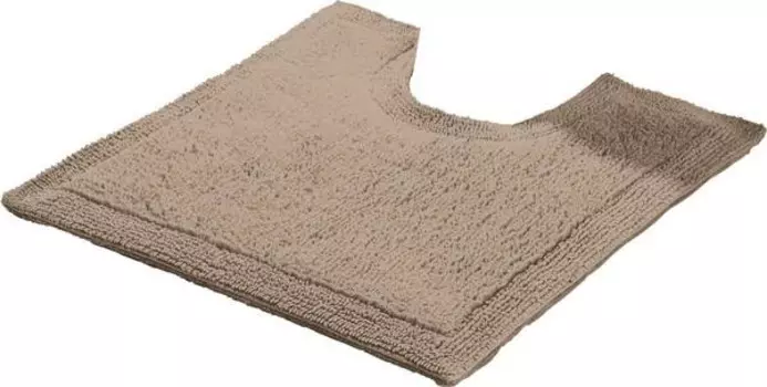 Коврик для ванной WC-Umrandung Erwin Mller 201680, 60x1,5x60 см, серо-коричневый