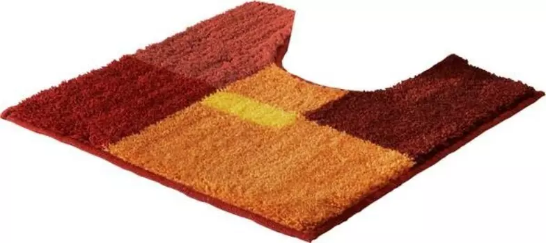 Коврик для ванной WC-Umrandung Erwin Mller 154155, 50x2x50 см цвет terra