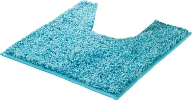 Коврик для ванной WC-Umrandung REDBEST 207206, 50x2x50 см цвет petrol-trkis
