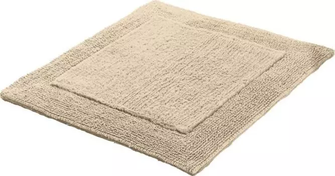 Коврик для ванной WC-Vorlage Erwin Mller 201679, 60x1,5x60 см, бежевый