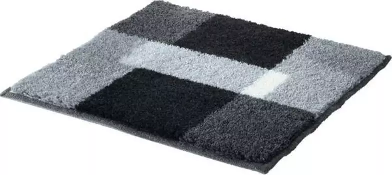 Коврик для ванной WC-Vorlage Erwin Mller 154154, 50x2x50 см, серый