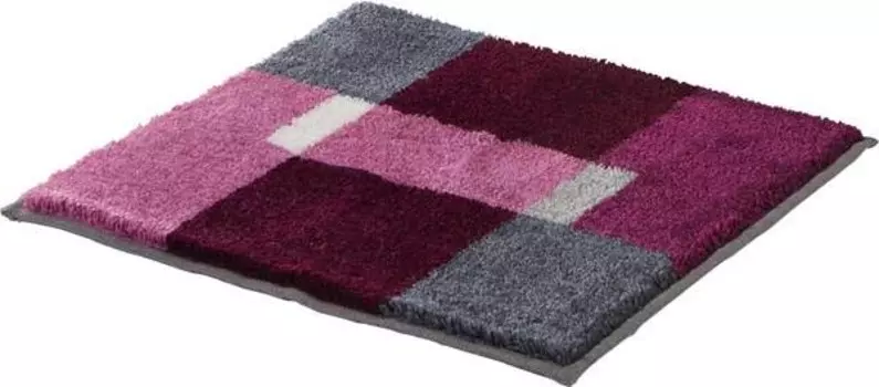 Коврик для ванной WC-Vorlage Erwin Mller 154154, 50x2x50 см, фиолетовый