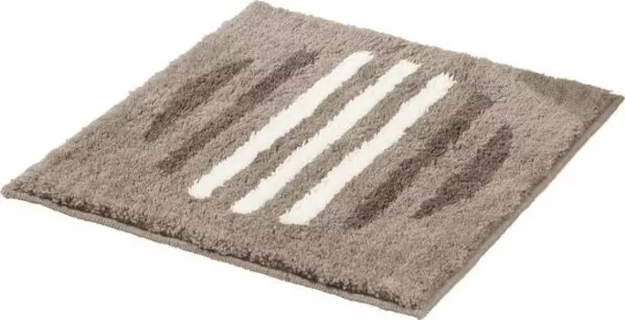 Коврик для ванной WC-Vorlage Erwin Mller 131192, 50x2x50 см, серо-коричневый