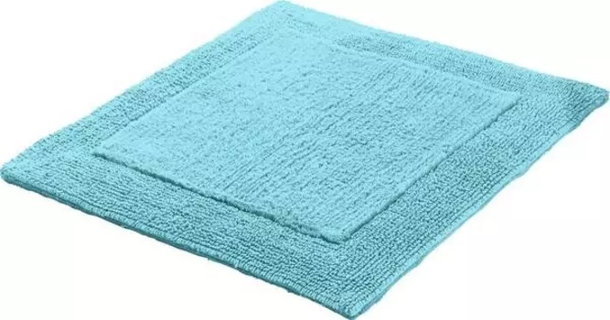 Коврик для ванной WC-Vorlage Erwin Mller 201679, 60x1,5x60 см, бирюзовый