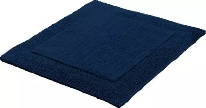 Коврик для ванной WC-Vorlage Erwin Mller 201679, 60x1,5x60 см цвет marine