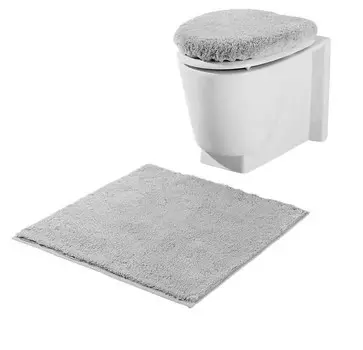 Коврик для ванной WC-Vorlage Erwin Mller 204333, 60x1,3x60 см, светло-серый