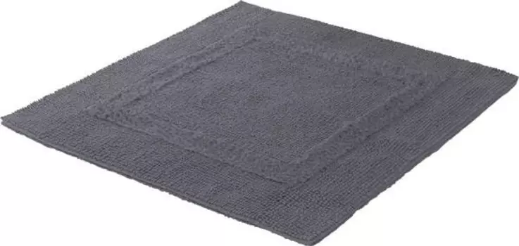 Коврик для ванной WC-Vorlage Erwin Mller 60605, 60x2,2x60 см, антрацитовый