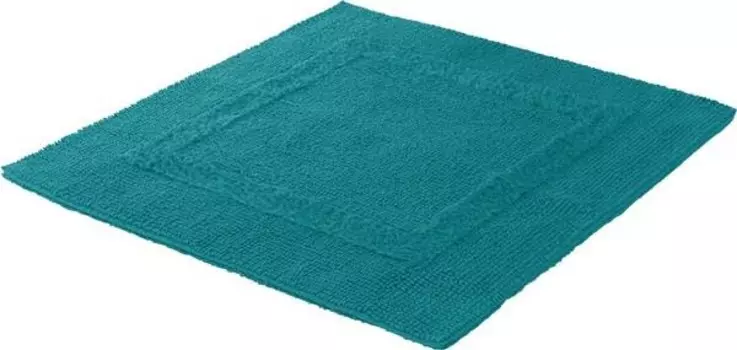 Коврик для ванной WC-Vorlage Erwin Mller 60605, 60x2,2x60 см цвет petrol