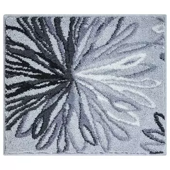 Коврик для ванной WC-Vorleger Grund Art, 1,8x60 см цвет anthrazit/grau