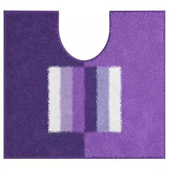 Коврик для ванной WC-Vorleger Grund Capricio, 55x18x60 см цвет dunkellila