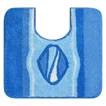 Коврик для ванной WC-Vorleger Grund Jewel, 2,2x50 см, синий