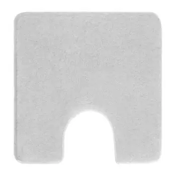 Коврик для ванной WC-Vorleger Kleine Wolke Meadow, 50x3x50 см цвет silbergrau